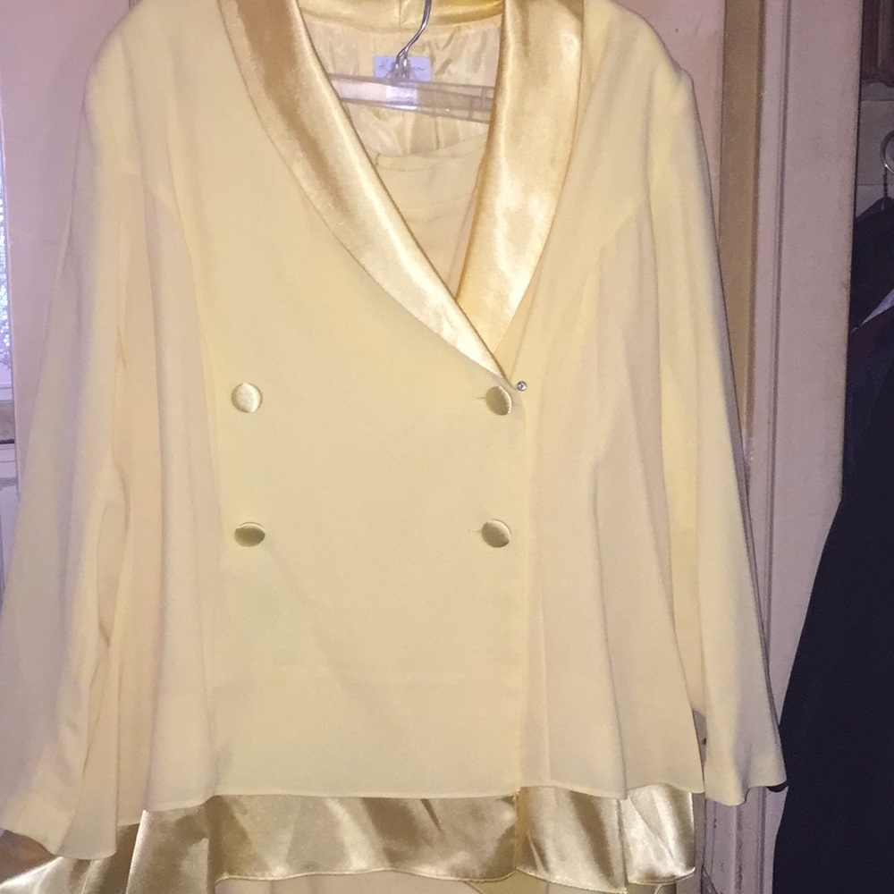 Three piece double breasted suit